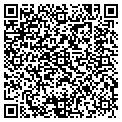 QR code with D & D Tree contacts
