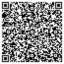 QR code with T & F Util contacts