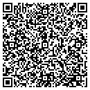 QR code with B & D Carpentry contacts