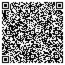 QR code with H & S Auto contacts