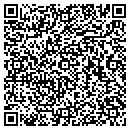 QR code with B Raschke contacts