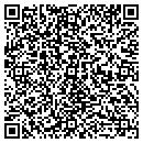 QR code with H Blake Hoof Trimming contacts