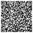 QR code with P K Hair Studio contacts