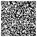 QR code with R & W Tree & Fence CO contacts