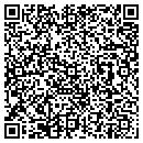 QR code with B & B Cycles contacts