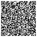 QR code with R V Fruit contacts