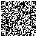 QR code with C & F Textiles contacts
