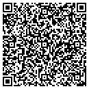 QR code with P & D Signs contacts