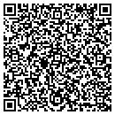 QR code with H & W Carpenters contacts