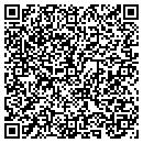 QR code with H & H Land Service contacts