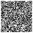 QR code with B & M  Graphics and Window Films contacts