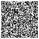 QR code with H & M Signs contacts