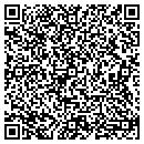 QR code with R W A Landscape contacts