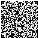 QR code with R & E Trees contacts