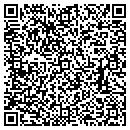 QR code with H W Baldwin contacts