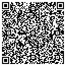 QR code with H & W Honda contacts