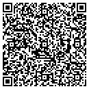QR code with B & R Moving contacts