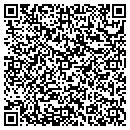 QR code with P And C Farms Inc contacts