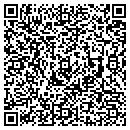 QR code with C & M Design contacts