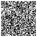 QR code with B & M Limousine Service contacts