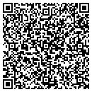QR code with H Cunliffe Signs contacts