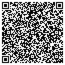 QR code with R Crawford contacts