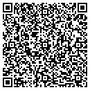QR code with H & J Limo contacts