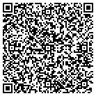 QR code with H & Hauling And Demolition contacts
