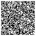 QR code with M & F Security contacts