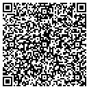 QR code with E & E Transport contacts