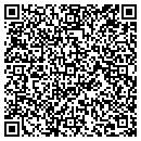 QR code with K & M Halzle contacts