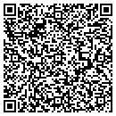 QR code with B & H Framing contacts