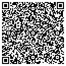 QR code with G C M Framing Inc contacts