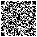QR code with R V Quilting contacts