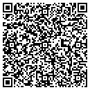 QR code with B & M Grading contacts