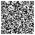 QR code with D & R Limousine contacts