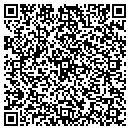 QR code with R Fisher Security Inc contacts