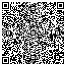 QR code with P R Grading contacts
