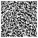 QR code with H & R Autobody contacts