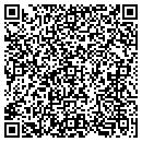 QR code with V B Grading Inc contacts