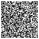 QR code with B & B Grading & Excavation contacts