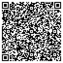 QR code with P L Framing Specialists contacts