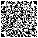 QR code with H & H Grading And Hauling contacts