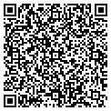 QR code with P & R Framing contacts