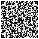 QR code with K P Graphics contacts