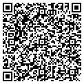 QR code with W & B Goldleaf contacts