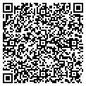 QR code with C & O2 contacts