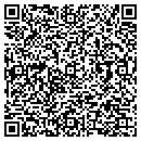 QR code with B & L Limo's contacts