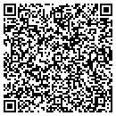 QR code with M & B Nails contacts