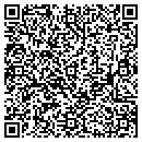 QR code with K M B S Inc contacts